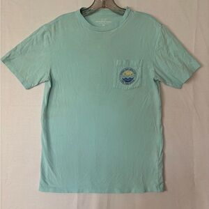Vineyard Vines Aqua Short Sleeve Tee
